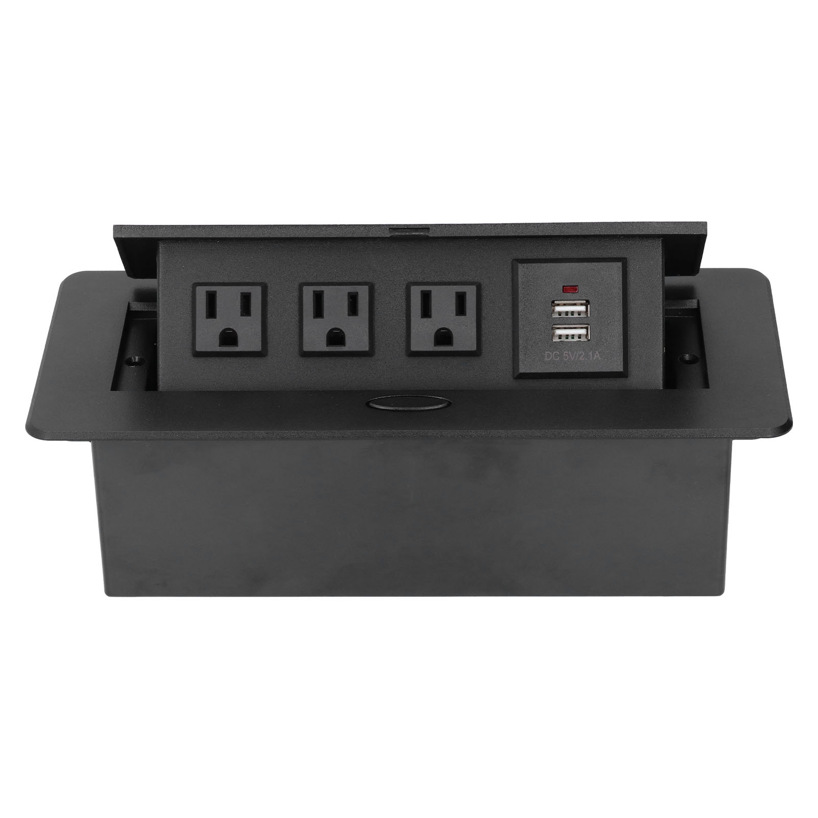 Power Strip Desk - Power Socket Slow Opening Waterproof Modern