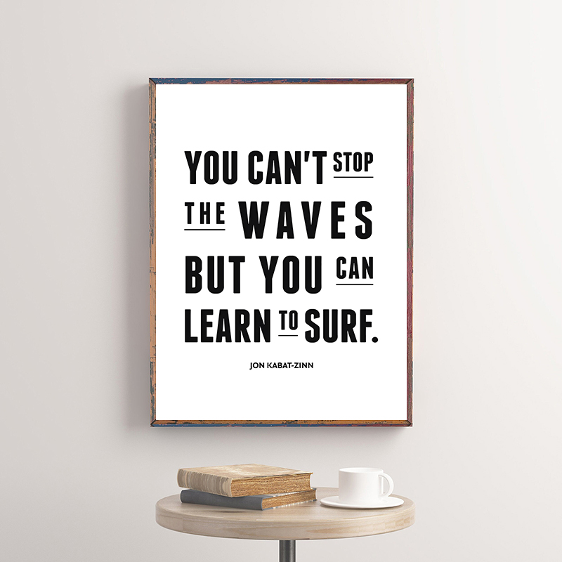 Home Office Quotes - Canvas Painting Motivational Poster Success Quote
