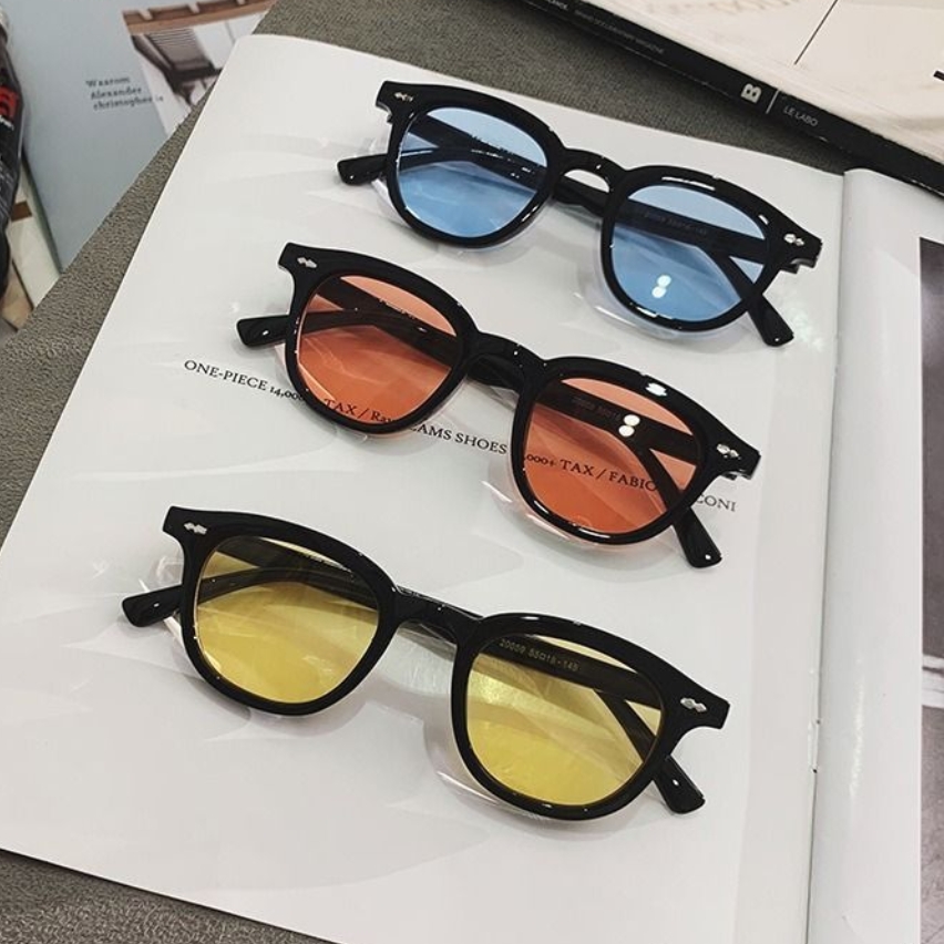 Blue Light Glasses - New Small Round Sunglasses for Men