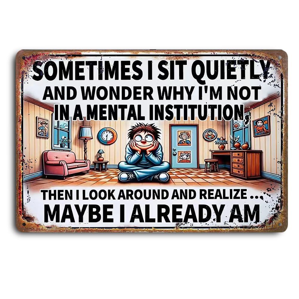 Home Office Quotes - Humorous Vintage Wall Decoration - Vintage