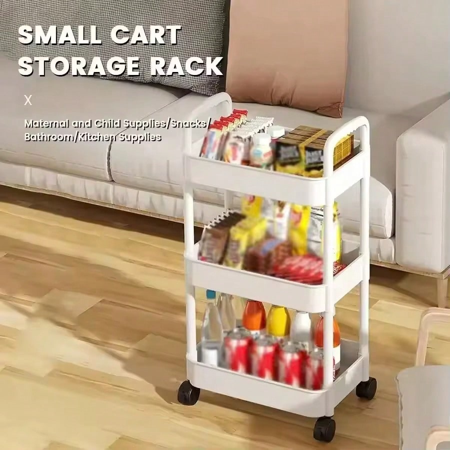3-Tier Rolling Utility Cart wi - огляд і ціна Rolling File Cart