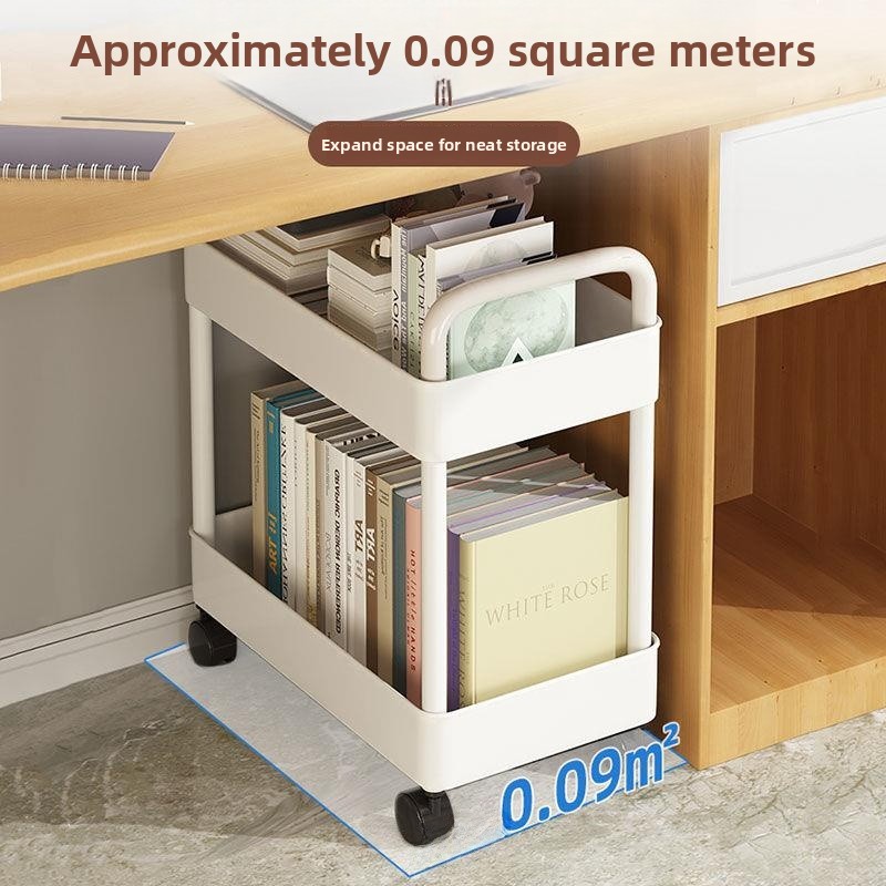 Mobile Bookshelf under Desk St - огляд і ціна Rolling File Cart