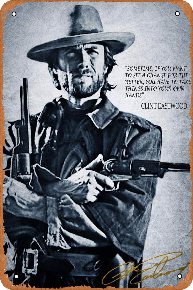 Clint Eastwood Quote Motivatio - огляд і ціна Home Office Quotes