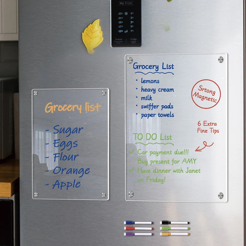 Reusable Magnetic Dry Erase Ca - огляд і ціна Magnetic Calendar Board