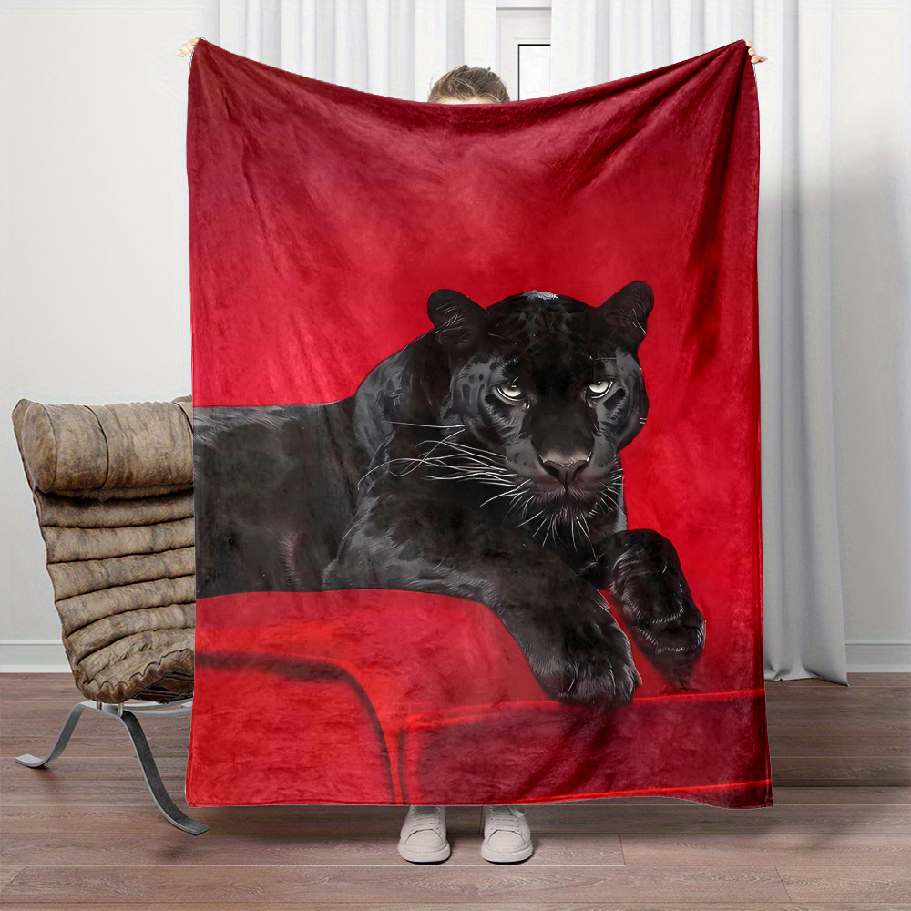 Red background black panther a - огляд і ціна Home Office Background