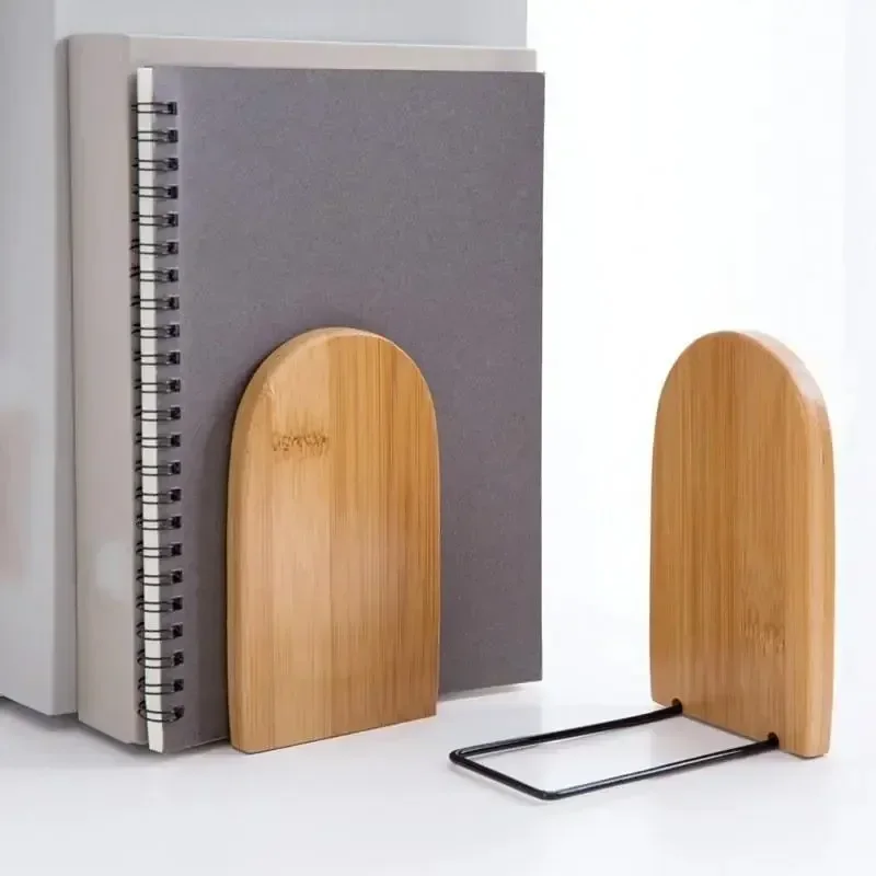 Wood Iron Bookends Simple Desk - огляд і ціна Home Office Library