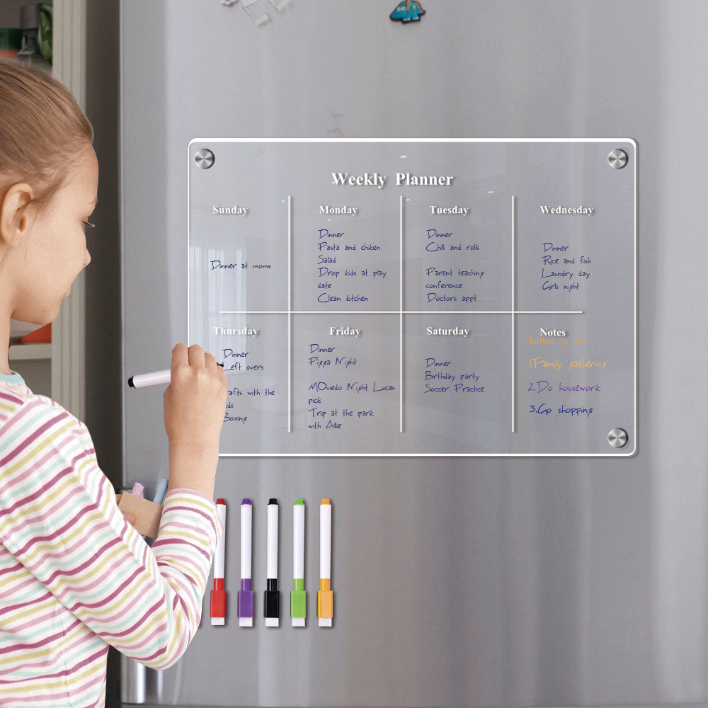 Fridge Magnet Calendar Board W - огляд і ціна Magnetic Calendar Board