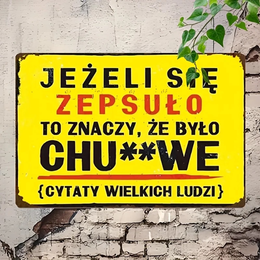 Tin Sign - Vintage Durable Met - огляд і ціна Home Office Quotes