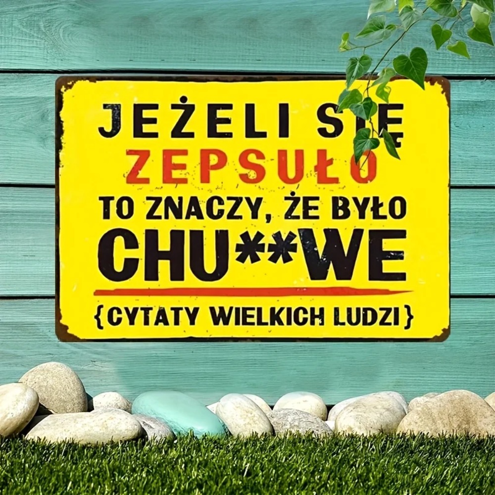 Tin Sign - Vintage Durable Met - огляд і ціна Home Office Quotes