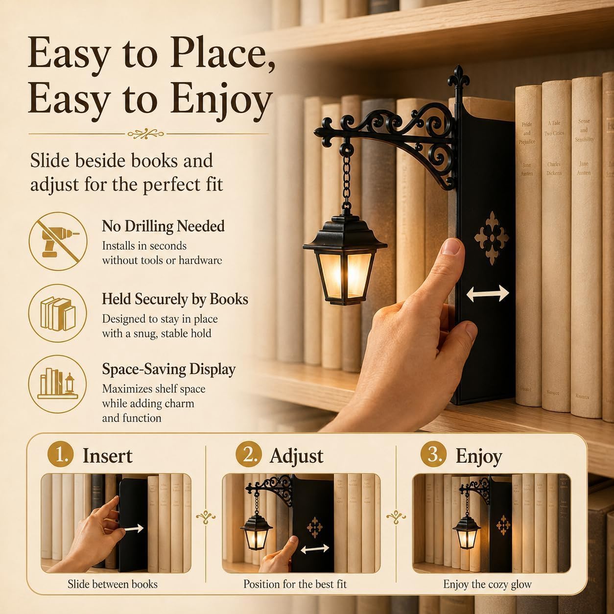 Mini Vintage Library Lantern B - огляд і ціна Home Office Library