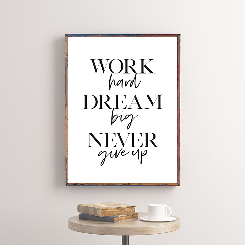 Canvas Painting Motivational P - огляд і ціна Home Office Quotes