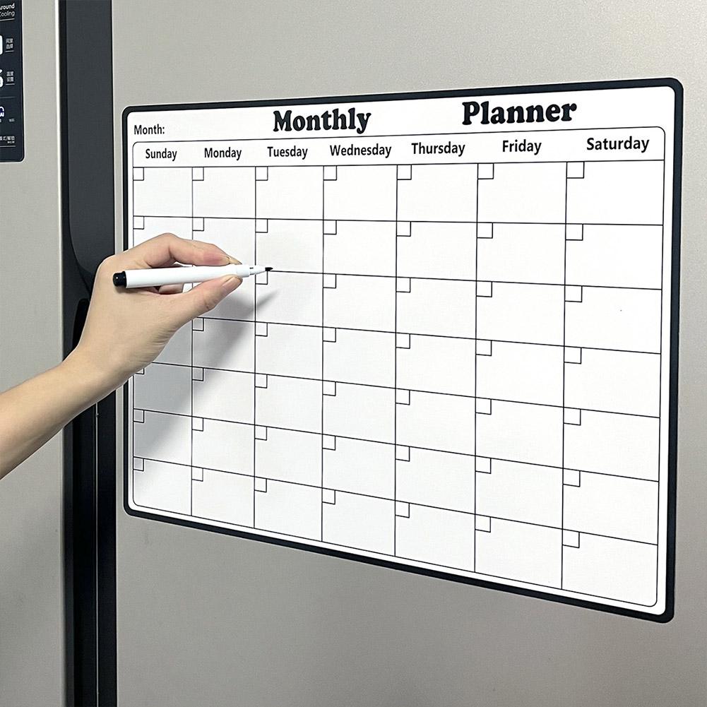 Stylish Magnetic Dry Erase Cal - огляд і ціна Magnetic Calendar Board