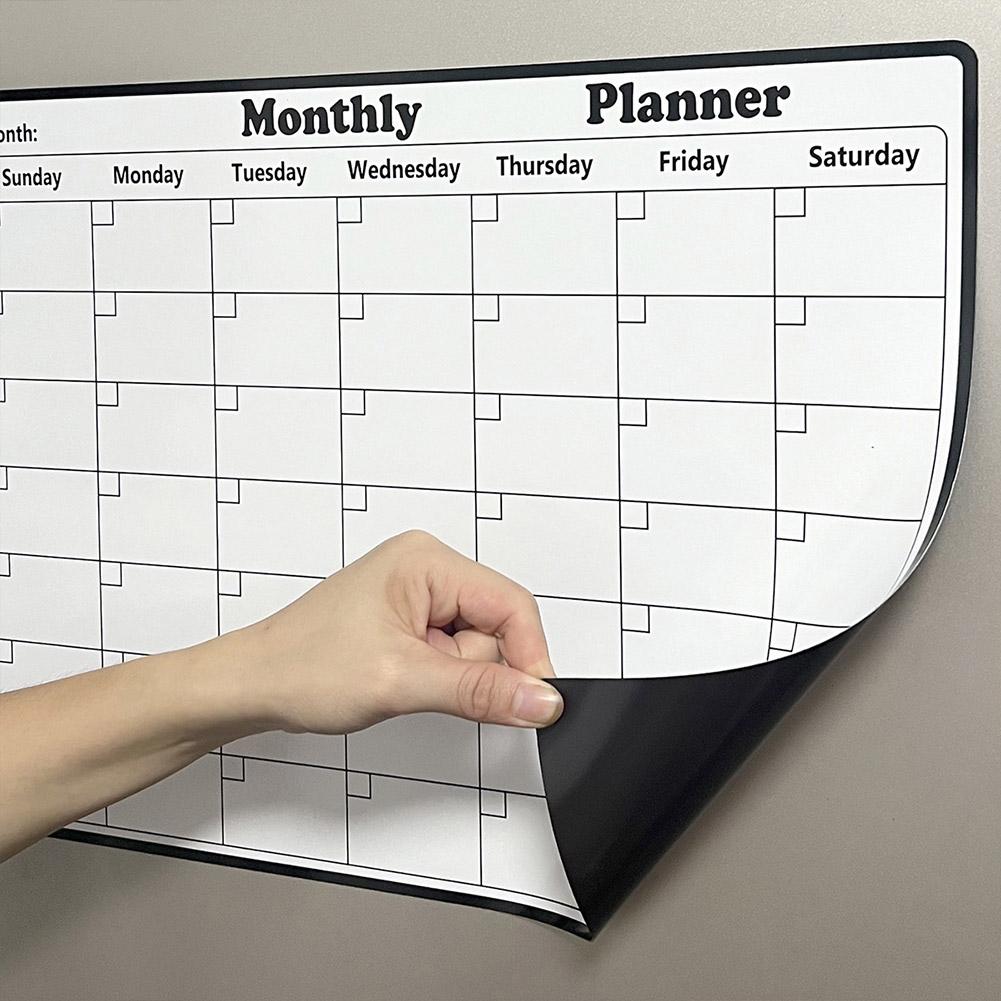 Stylish Magnetic Dry Erase Cal - огляд і ціна Magnetic Calendar Board