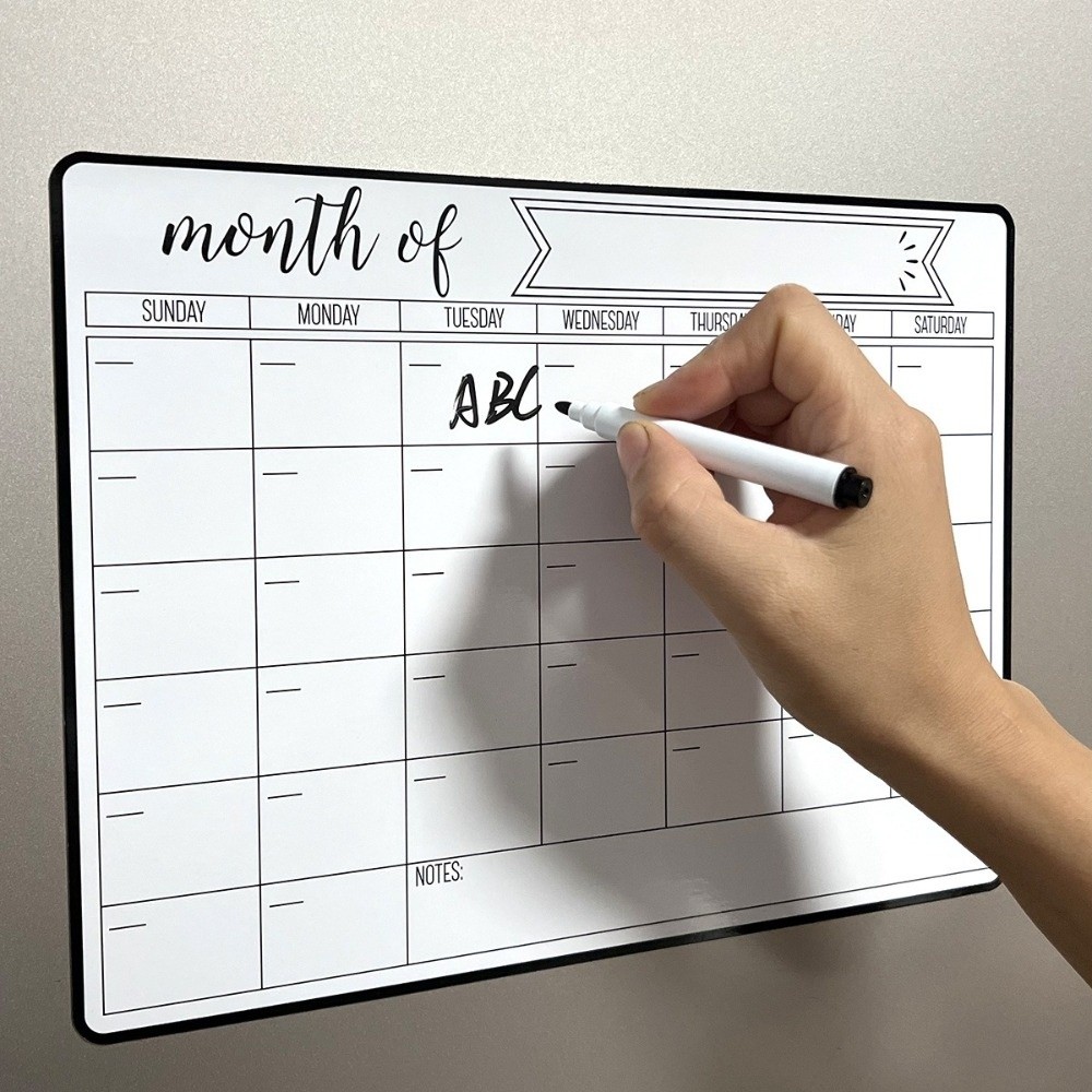 New Magnetic Dry Erase Calenda - огляд і ціна Magnetic Calendar Board