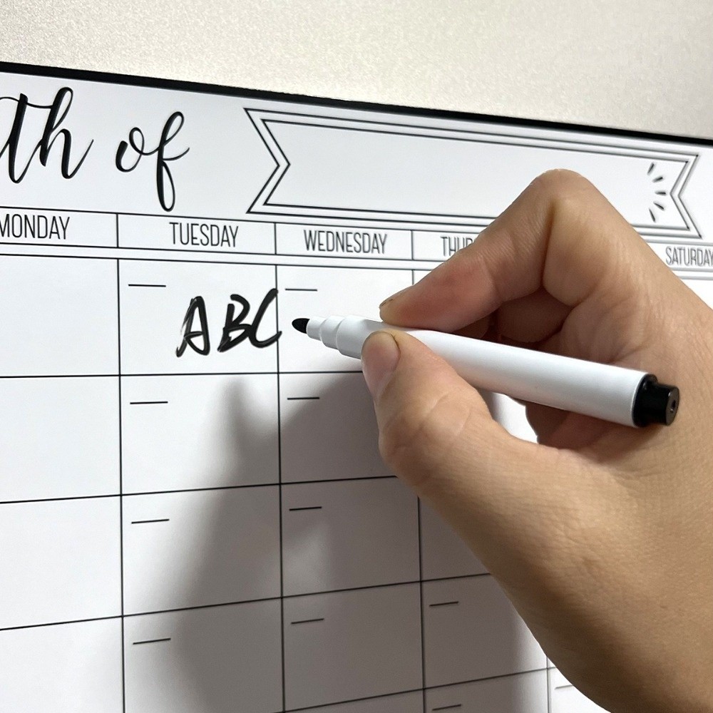 Portable Magnetic Dry Erase Ca - огляд і ціна Magnetic Calendar Board