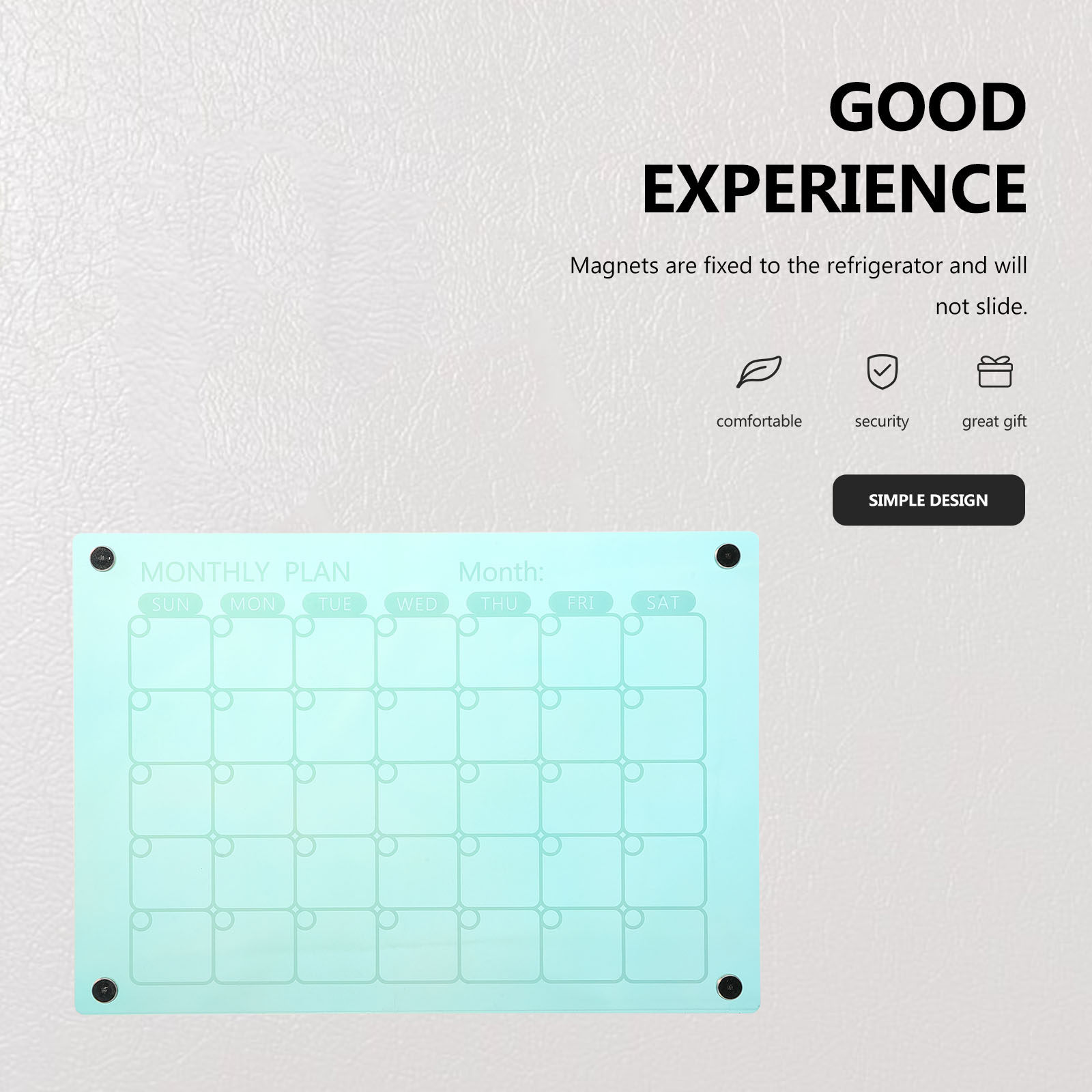 Acrylic Magnetic Dry Erase Mon - огляд і ціна Magnetic Calendar Board
