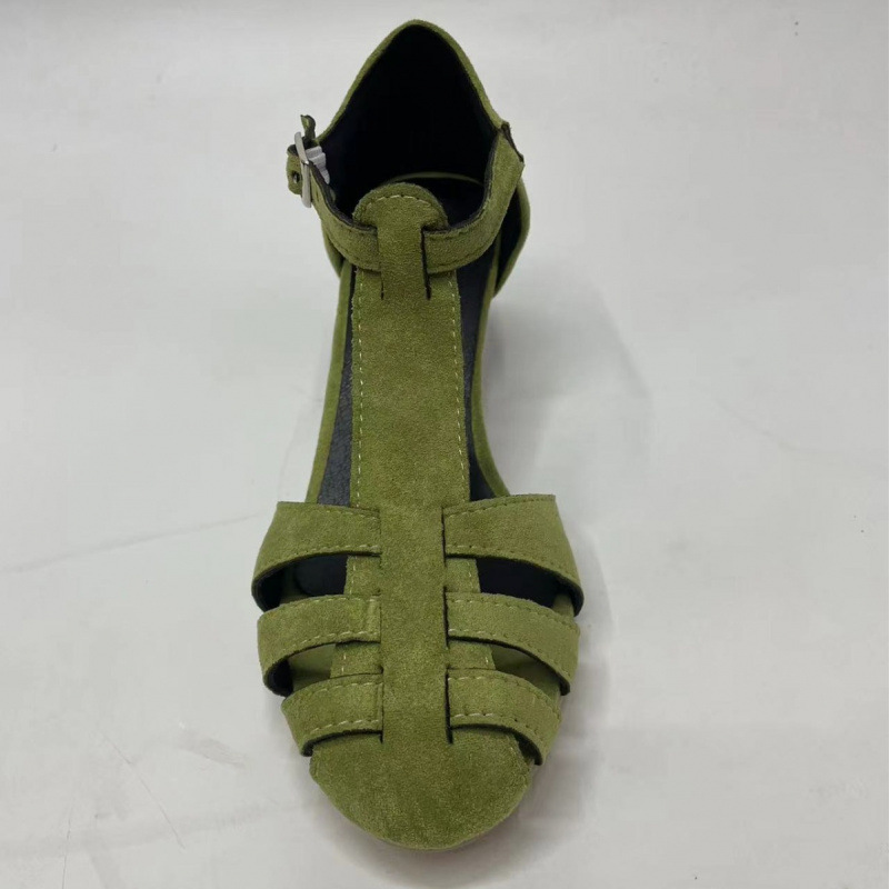 Women's Green Suede Kitten Hee - огляд і ціна Home Office Size