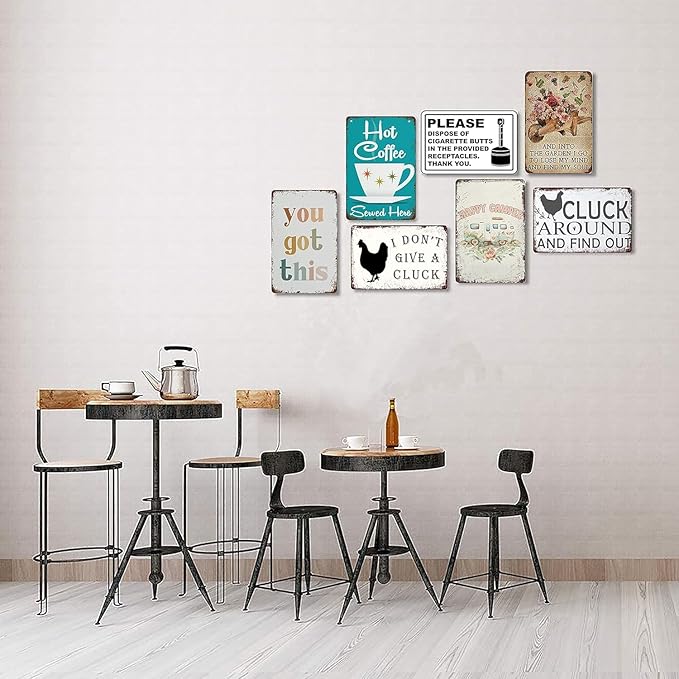 Humorous Vintage Wall Decorati - огляд і ціна Home Office Quotes