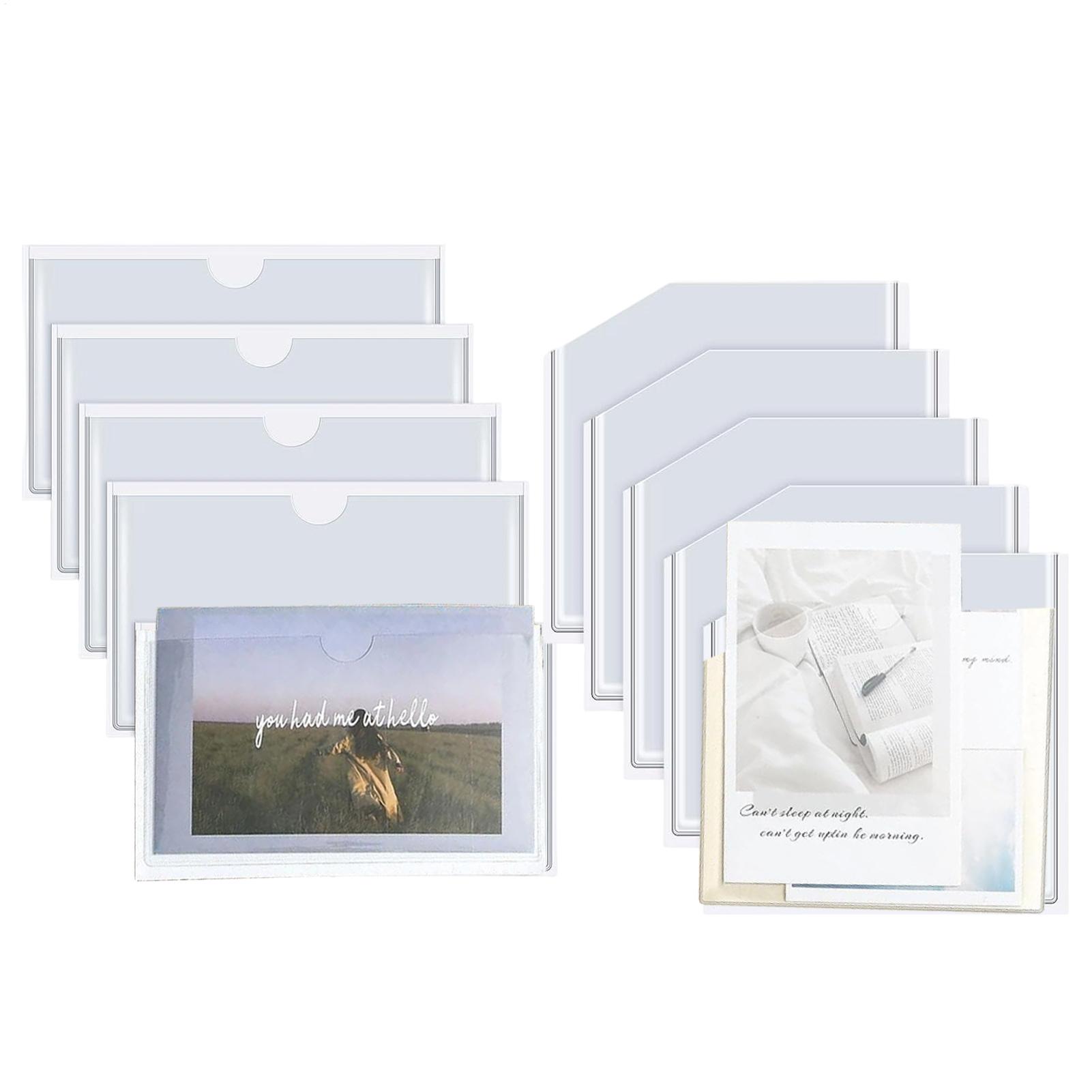 Clear Adhesive Pockets Dustpro - огляд і ціна Home Office Library