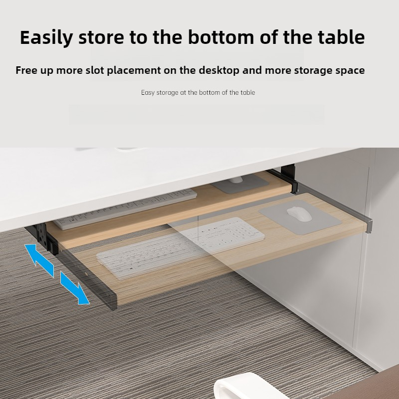 Under Desk Keyboard Tray Slide - огляд і ціна Desk Drawer Small