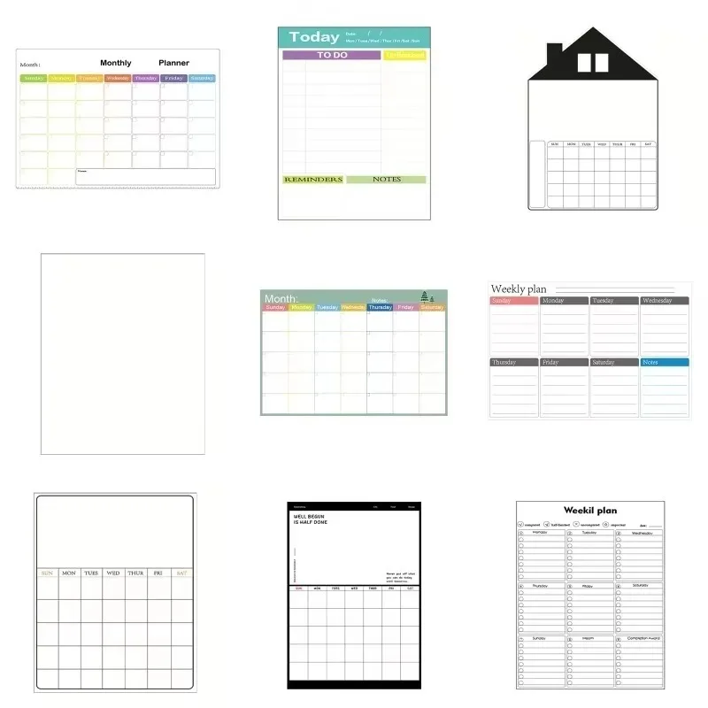 Fridge Magnetic Calendar Board - огляд і ціна Magnetic Calendar Board
