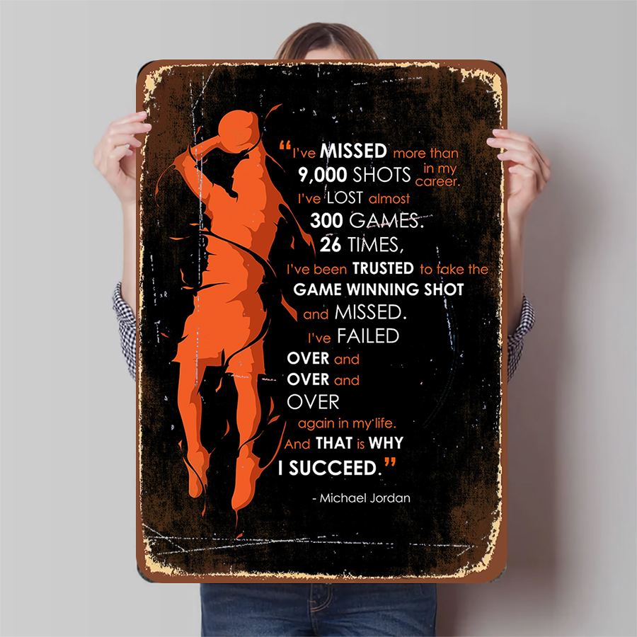 Michael Jordan Inspirational Q - огляд і ціна Home Office Quotes
