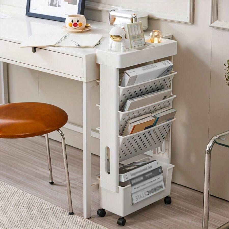 5-Tier Rolling Storage Cart Wi - огляд і ціна Rolling File Cart
