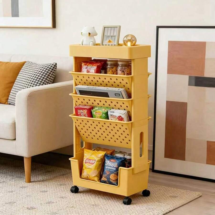5-Tier Rolling Storage Cart Wi - огляд і ціна Rolling File Cart