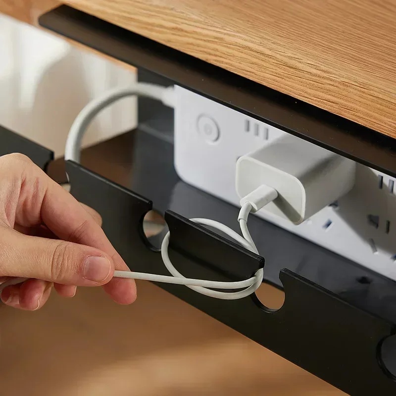 No Drilling Under Desk Cable T - огляд і ціна Power Strip Desk