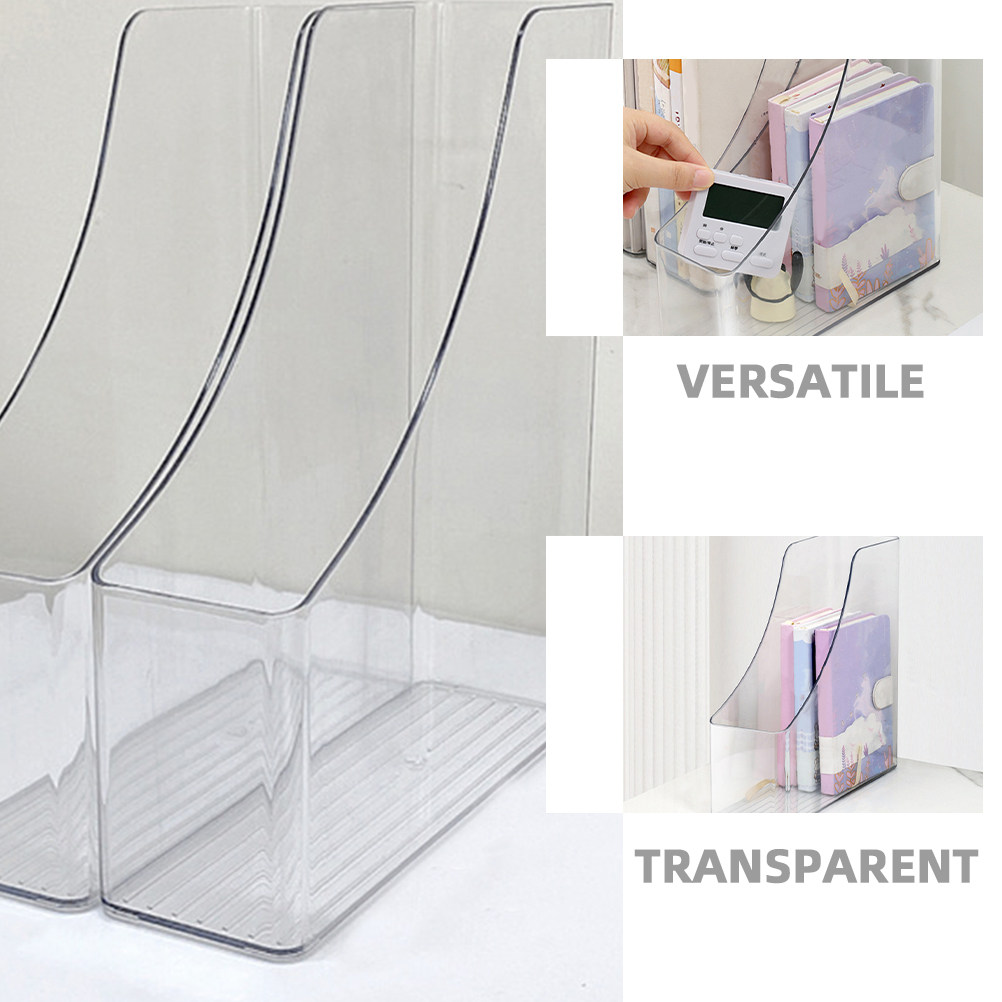 2Pcs Transparent File Organize - огляд і ціна Home Office Library