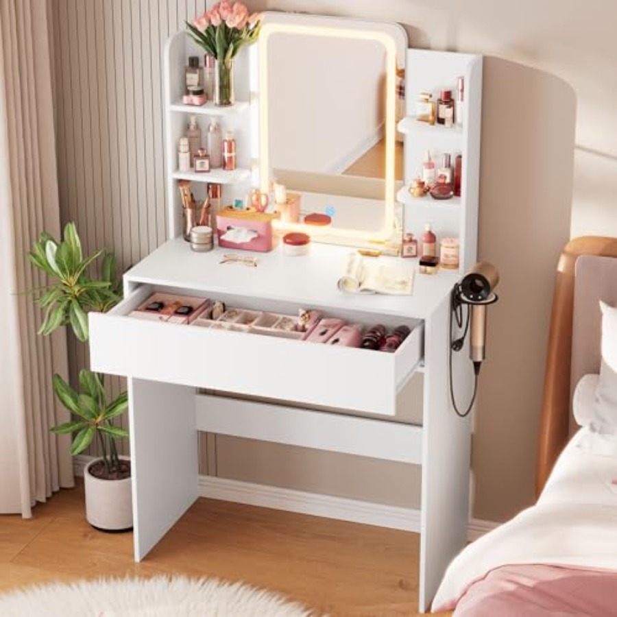 Small vanity desk for bedroom  - огляд і ціна Desk Drawer Small