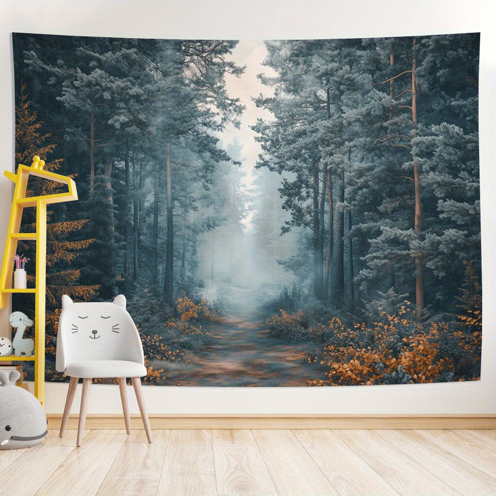 Misty Forest Path Digital prin - огляд і ціна Home Office Background