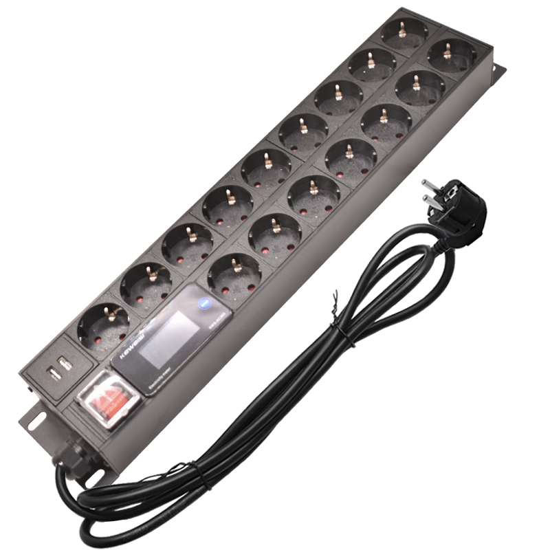 2U PDU Power Strip 19inch Rack - огляд і ціна Power Strip Desk