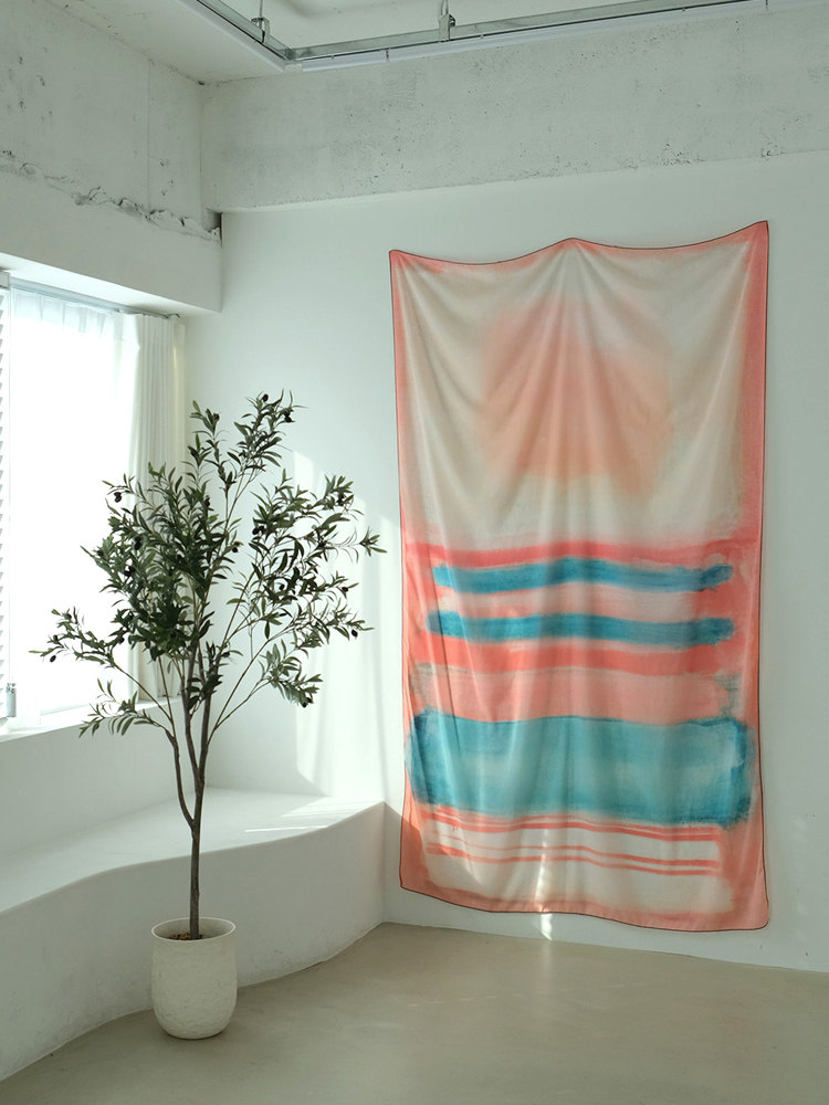 Chiffon Pink Seaside Pattern T - огляд і ціна Home Office Background
