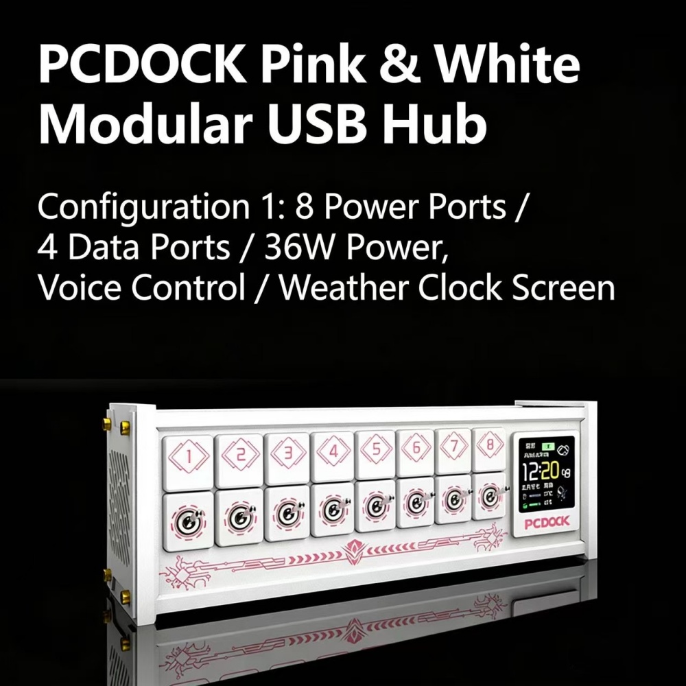 PCDOCK Block USB Desktop Power - огляд і ціна Power Strip Desk