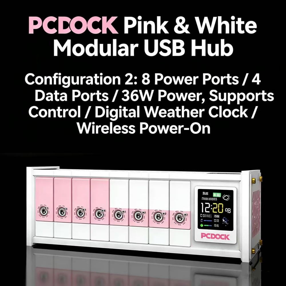 PCDOCK Block USB Desktop Power - огляд і ціна Power Strip Desk