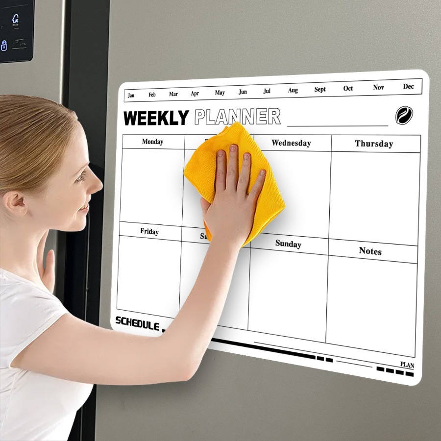 Erasable Week Plan Schedule Ca - огляд і ціна Magnetic Calendar Board