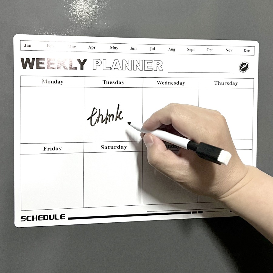 Erasable Week Plan Schedule Ca - огляд і ціна Magnetic Calendar Board