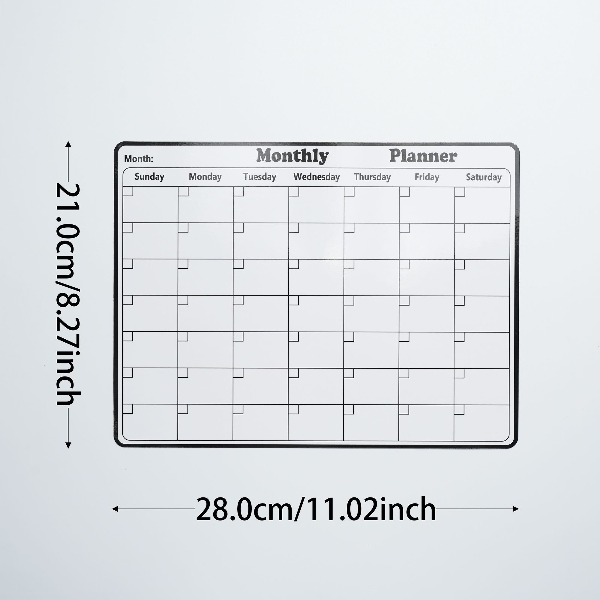 5Pcs/Set Electrostatic Wall Pl - огляд і ціна Magnetic Calendar Board