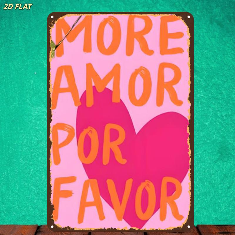 More Amor Por Favor Pink Heart - огляд і ціна Home Office Quotes