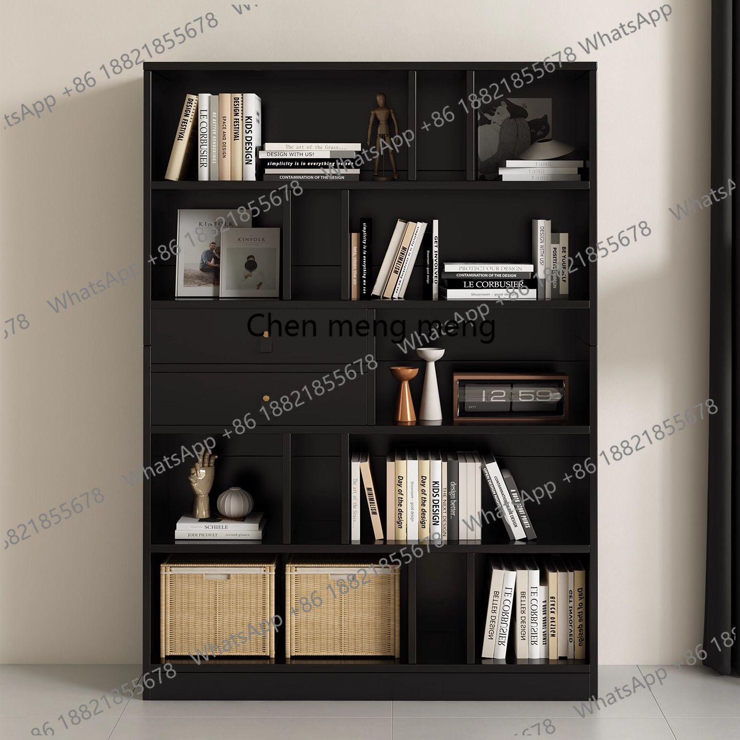 Book Shelf Wall and Bookcase 6 - огляд і ціна Home Office Library