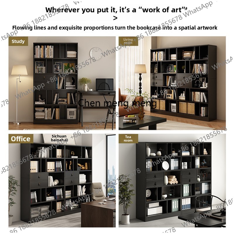 Book Shelf Wall and Bookcase 6 - огляд і ціна Home Office Library