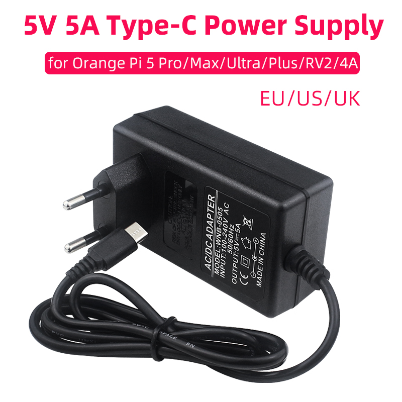 Orange Pi 5V 5A Power Supply T - огляд і ціна Home Office Uk