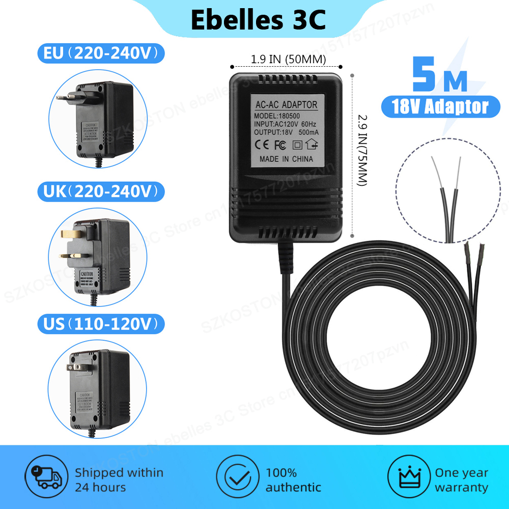 18V AC Transformer Charger for - огляд і ціна Home Office Uk