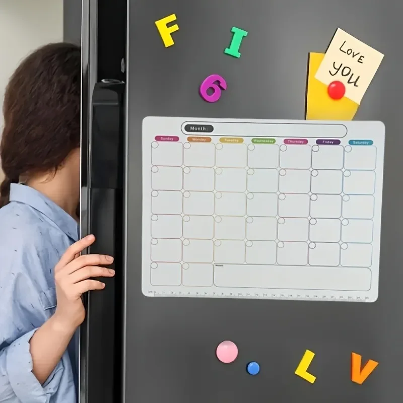 A Refrigerator Magnet ,Monthly - огляд і ціна Magnetic Calendar Board